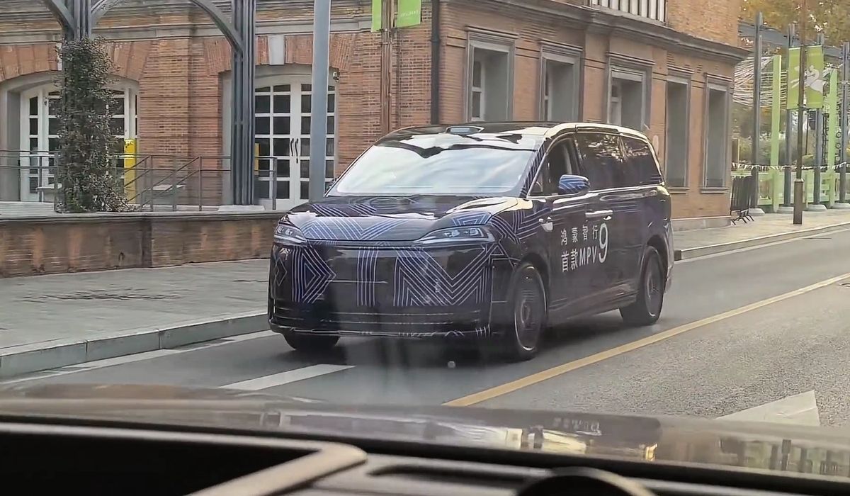 Новый энергогигант: Zhijie V9 оснащен батареей Huawei «Гигантский кит»