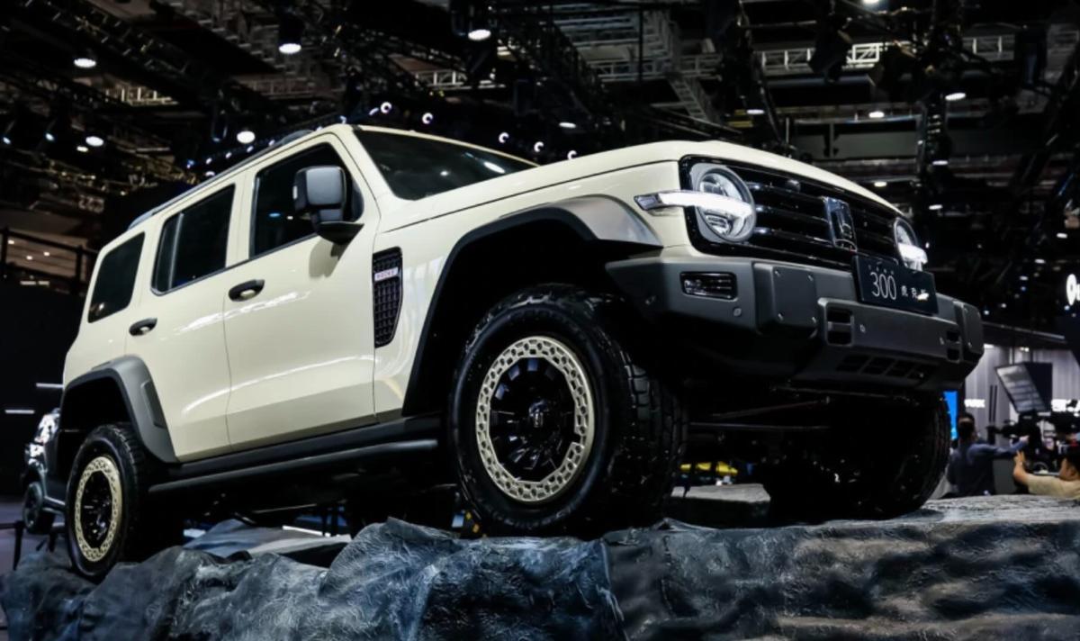 В Китае тестируют хардкорный Tank 30 в стиле Wrangler Rubicon
