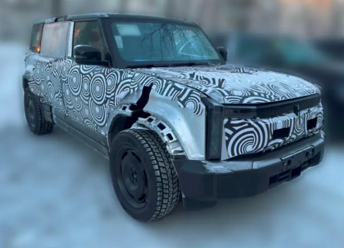 Новейший iCAR 05 раскрыли на шпионских фотоснимках Новейший iCAR 05 раскрыли на шпионских фотоснимках