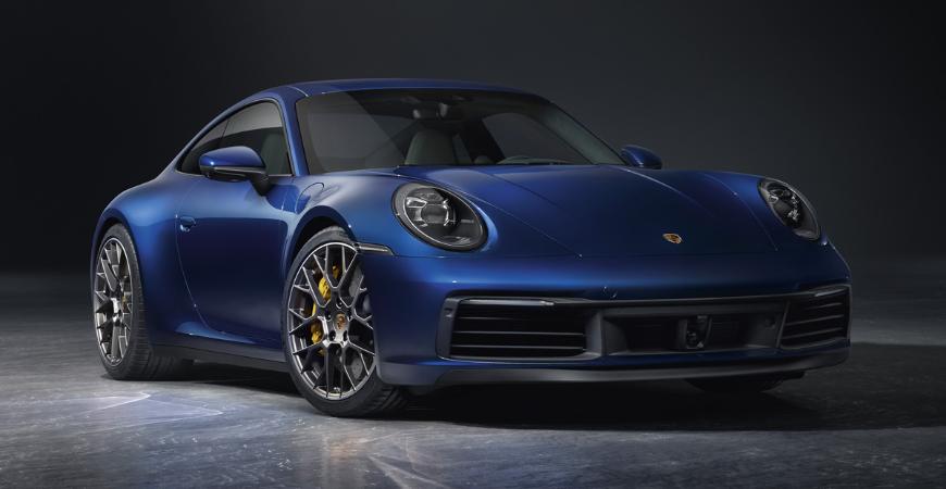 Porsche показала работу адаптивной аэродинамики нового 911