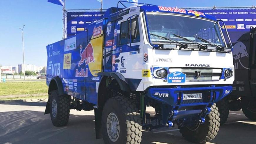 В Республике Татарстан проходит выставка гоночных грузовиков