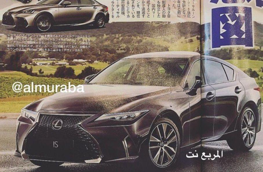 В Сети раскрыли дизайн будущей версии Lexus IS