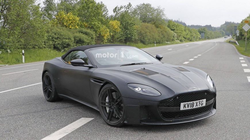 Aston Martin приступил к тестам нового DBS Superleggera