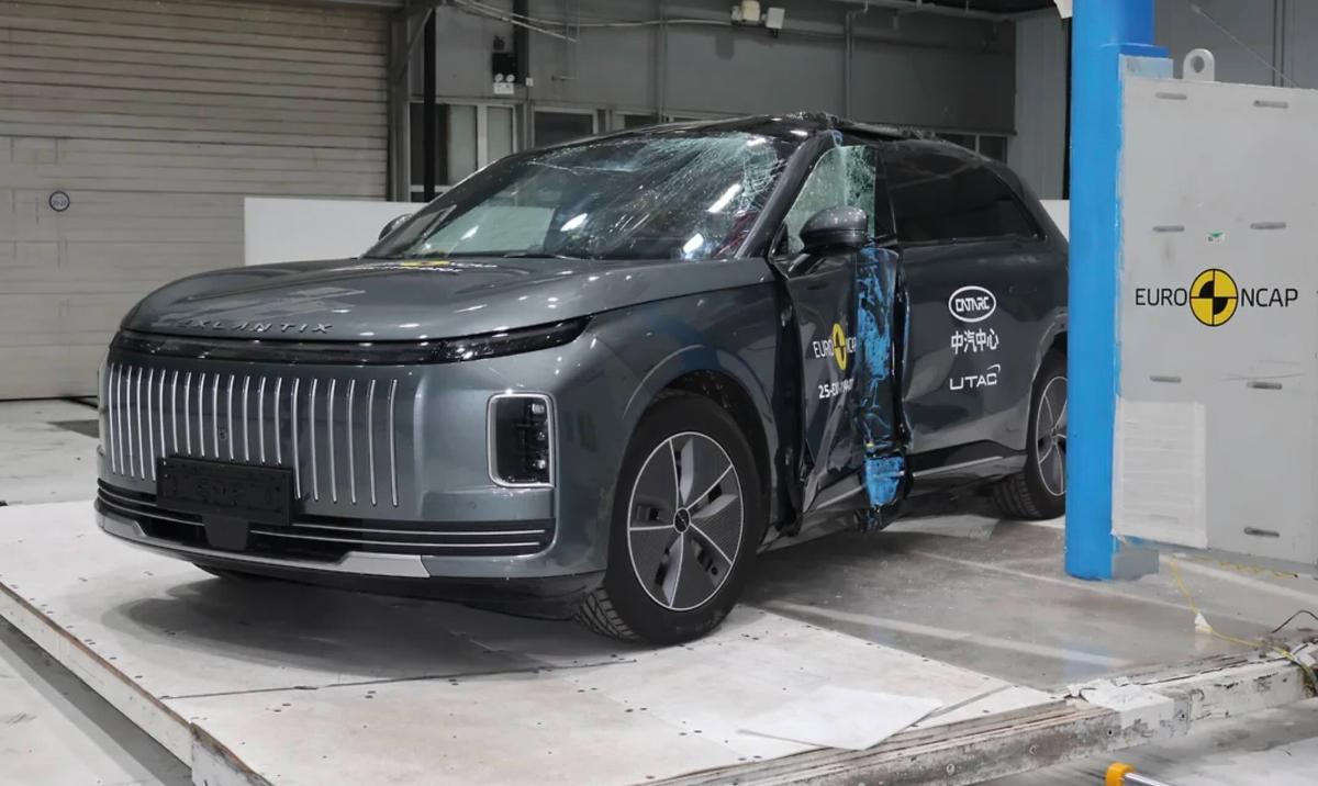 Автомобили Exeed Exlantix получили пять звезд на краш-тестах Euro NCAP
