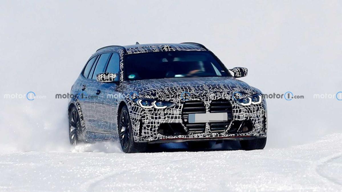 Замечен прототип "заряженного" универсала BMW M3 Touring 