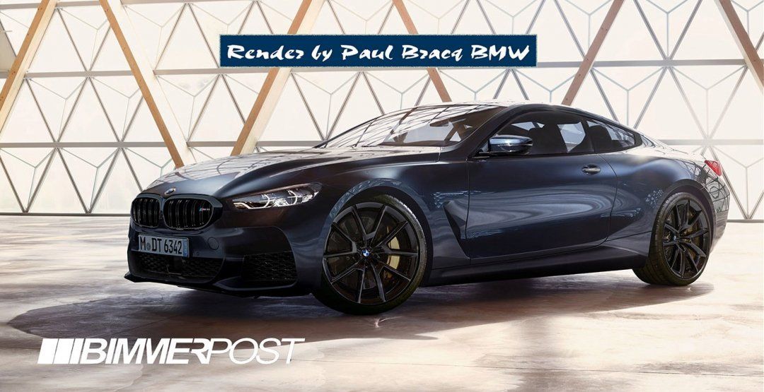 Опубликован рендер «заряженного» купе BMW M8