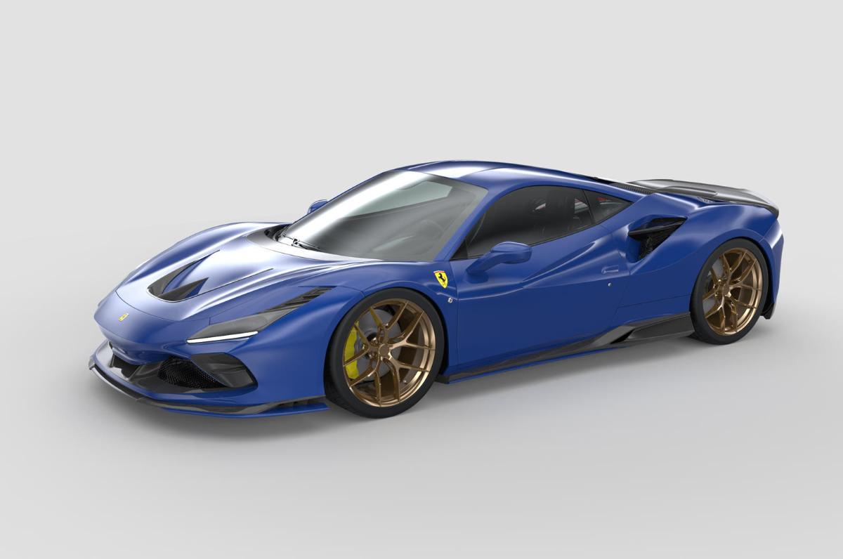 Суперкар Ferrari F8 Tributo получил обвес, напечатанный на 3D-принтере 