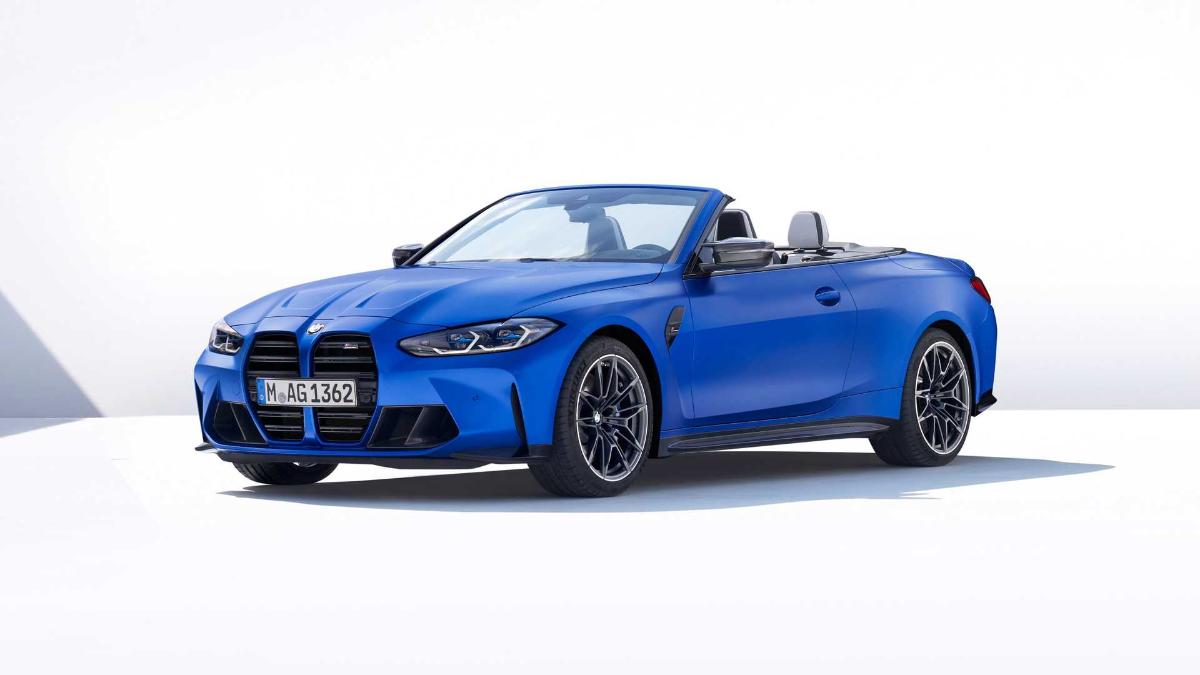 BMW 4 Cabrio Blue