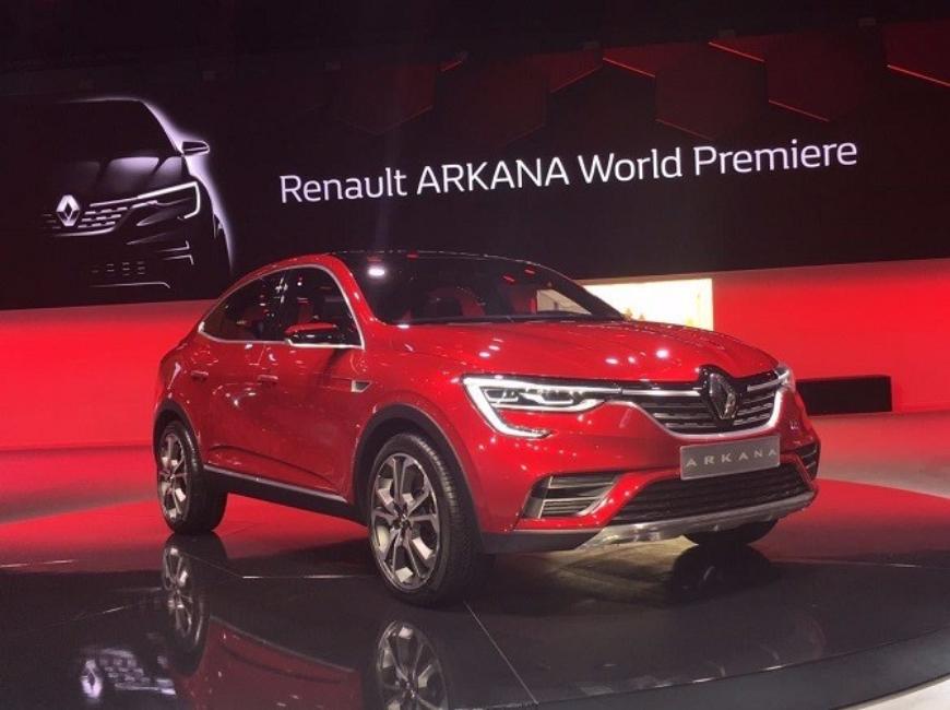 Renault собирается увеличить долю в России с помощью нового купе-кроссовера Arkana 