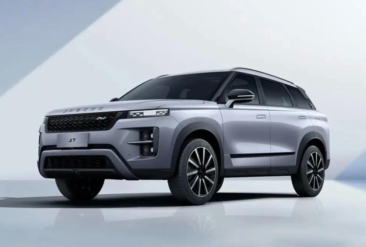Chery оформила кроссовер Jaecoo J7 в стиле Range Rover Evoque