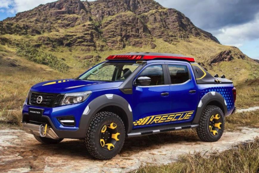 Из Nissan Navara сделали пикап для спасателей Из Nissan Navara сделали пикап для спасателей