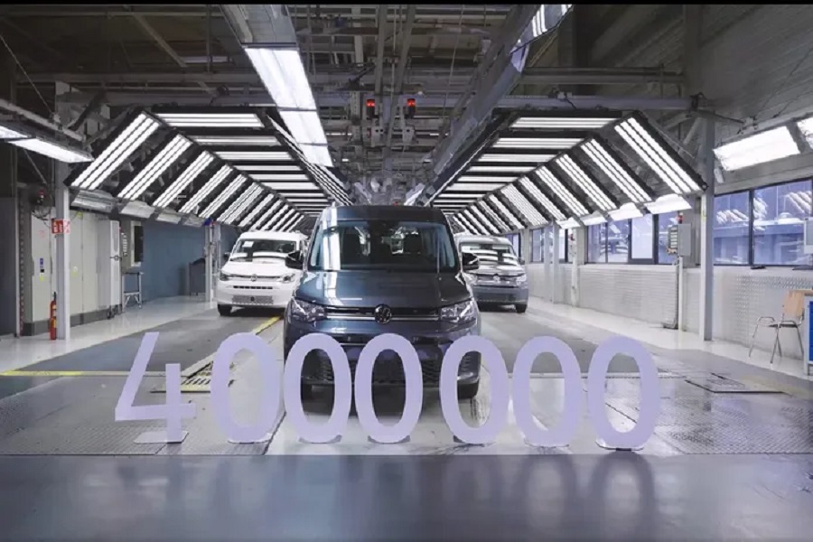 Новый Volkswagen Caddy становится главным героем нового производственного рекорда в Европе в 2023 году