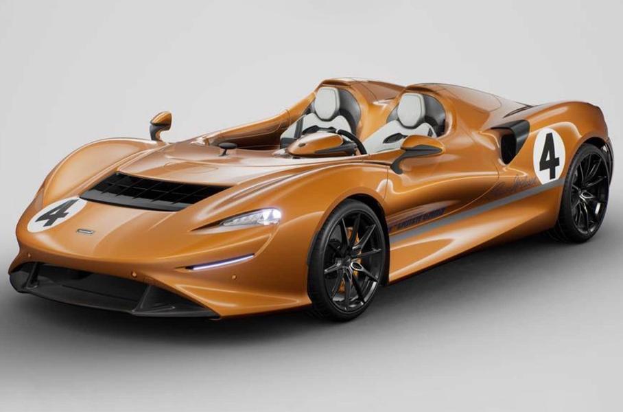 Компания McLaren построила эксклюзивный суперкар 