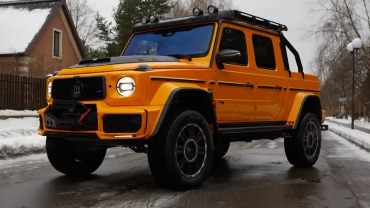 В Москве продают экстремальный пикап Brabus 700 Adventure за 60 млн рублей