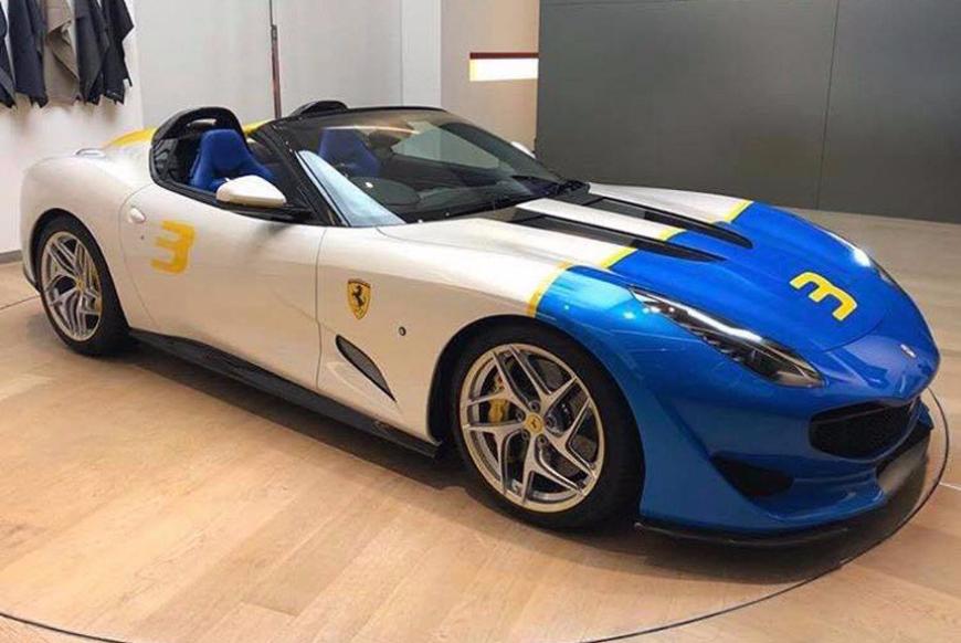 Ferrari построила для своего клиента эксклюзивный спайдер SP3JC