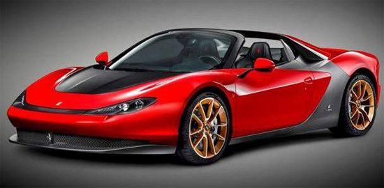 Автопроизводитель Ferrari показал серийную версию спорткара Sergio