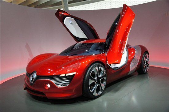 Renault в Париже показал новое электрическое купе Dezir