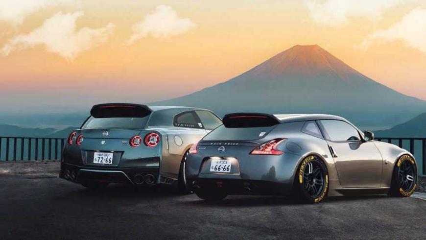 Спортивные модели Nissan GT-R и 370Z представлены в кузове универсал