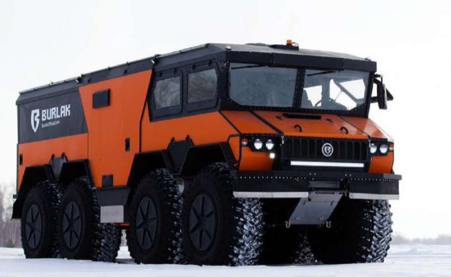 Создана четырехколесная версия арктического вездехода «Бурлак»