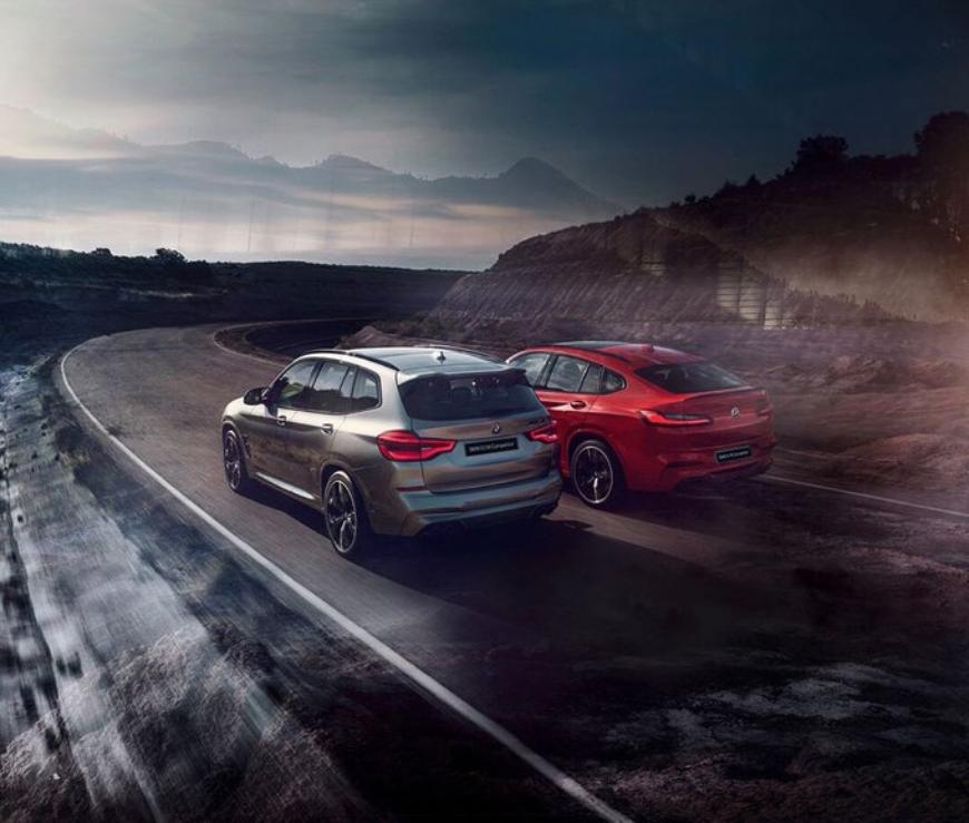 BMW раскрыла дату старта российских продаж BMW X3 M Competition и X4 M Competition