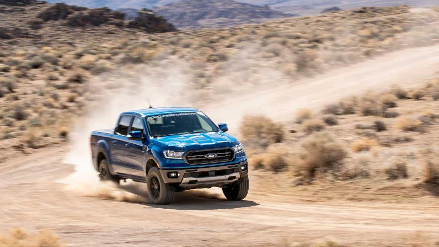 Грузовик Ford Ranger 2019-2020 получит три внедорожных "пакета"