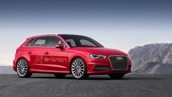 Audi привезет в Женеву гибрид A3 e-tron