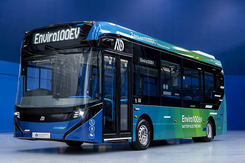 Бренд Alexander Dennis показывает электрический автобус новейшего поколения