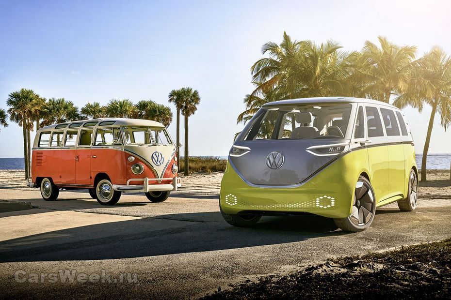 Volkswagen рассказал что концепт I.D. Buzz станет серийной моделью