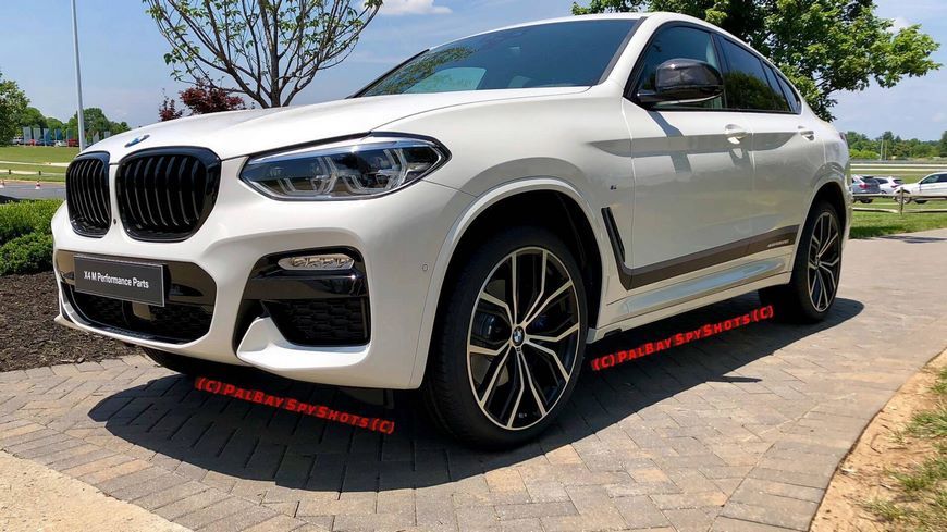 В сети появились фотографии BMW X4 с пакетом обвеса M Performance
