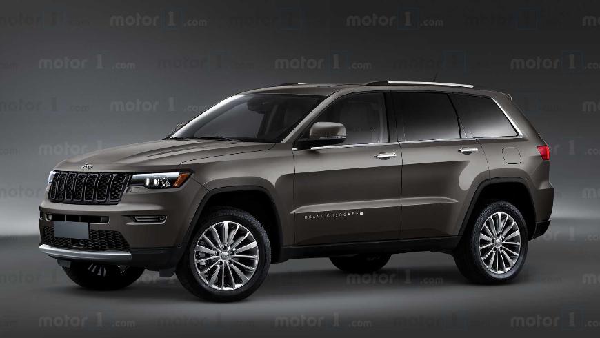 В Сети появилось изображение нового поколения Jeep Grand Cherokee 2022 
