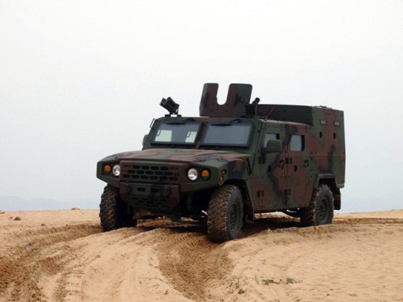 Kia Motors готовы представить новый грузовик армейской модификации