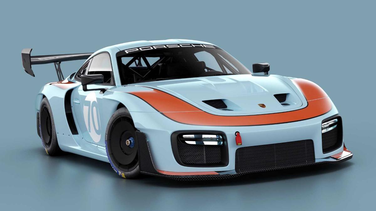 Porsche показал обновленную версию гоночного автомобиля 935 на видео 