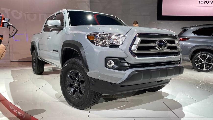 Объявлены цены на среднеразмерный пикап Toyota Tacoma 2021 года