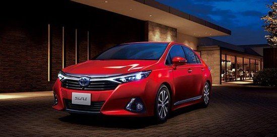 Toyota решила обновить гибридный автомобиль Sai