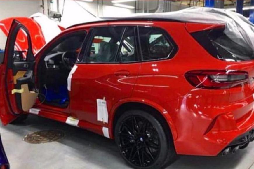 Новый BMW X5 M появился на шпионских фотоснимках без камуфляжа