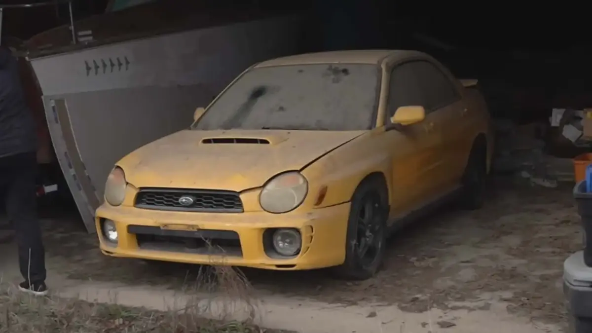 Посмотрите на процесс реставрации заброшенного Subaru WRX Bugeye