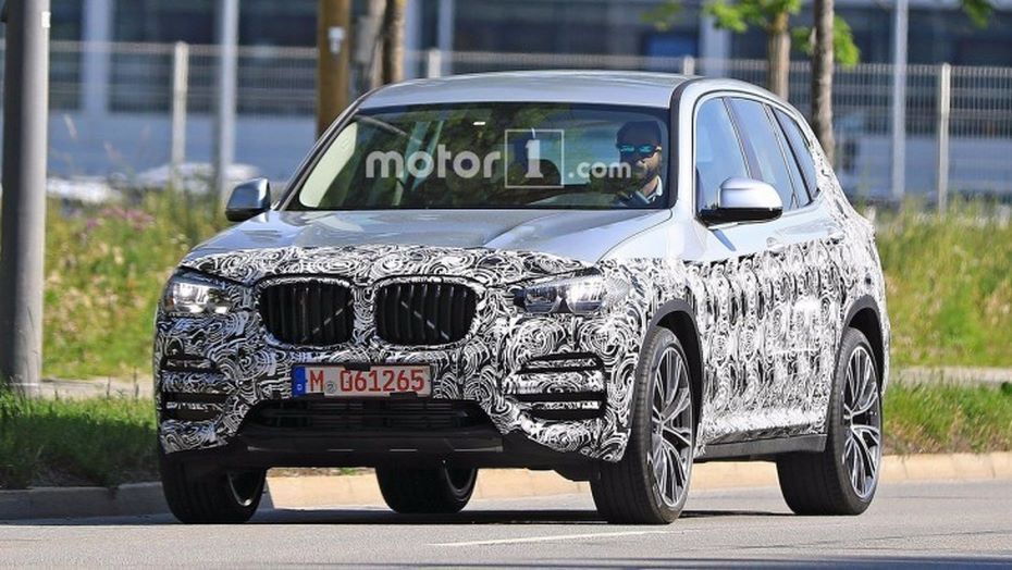 В сети появились новые фотографии BMW X3
