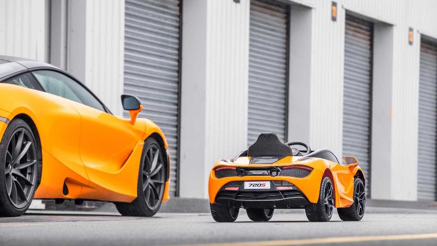 McLaren 720S представлен в новом автономном и электрическом исполнении... для детей