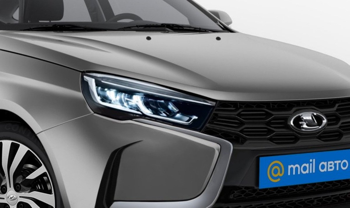 Обновленная Lada Vesta FL обзаведется светодиодными фарами