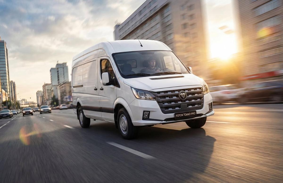 В России представили обновленный фургон Foton Toano Pro