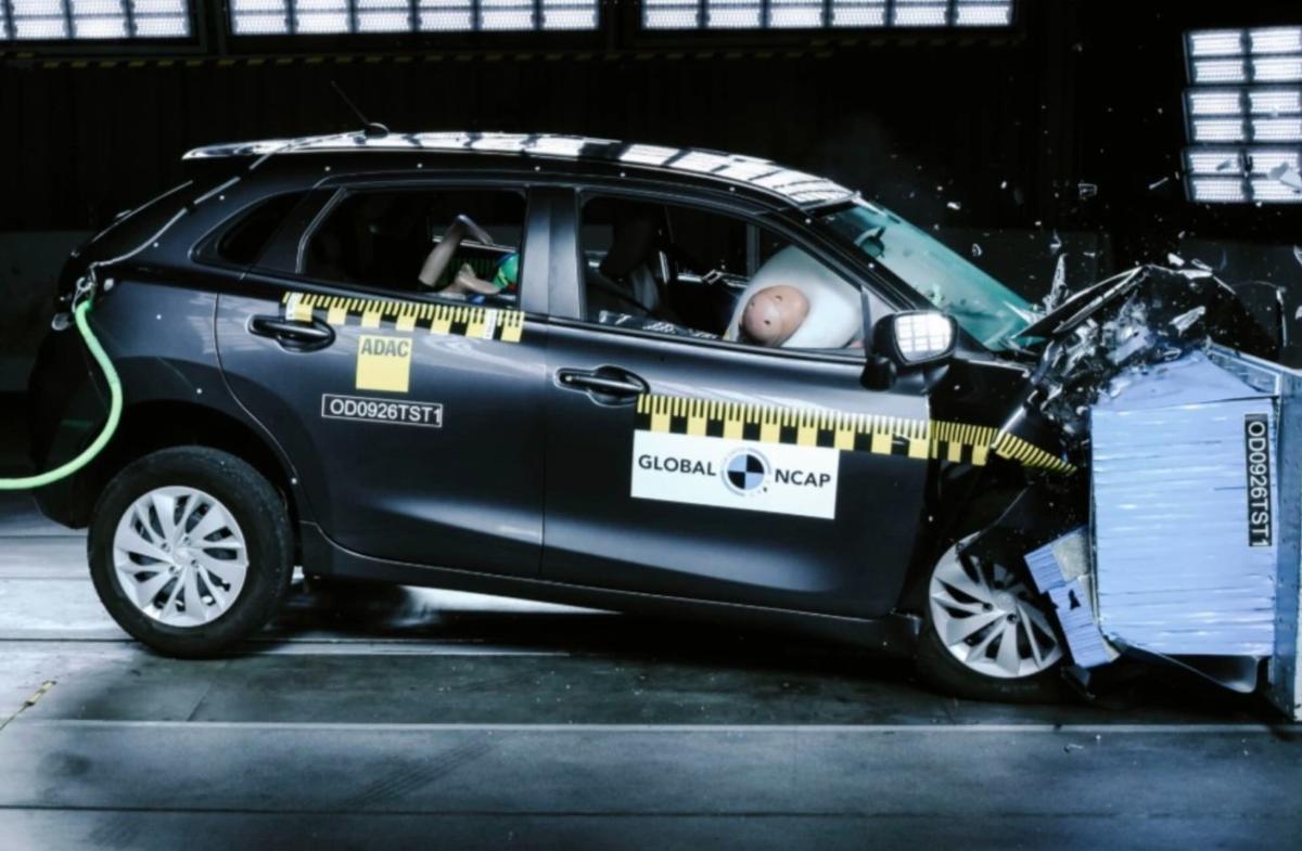 Хетчбэк Toyota Starlet провалил краш-тесты на безопасность