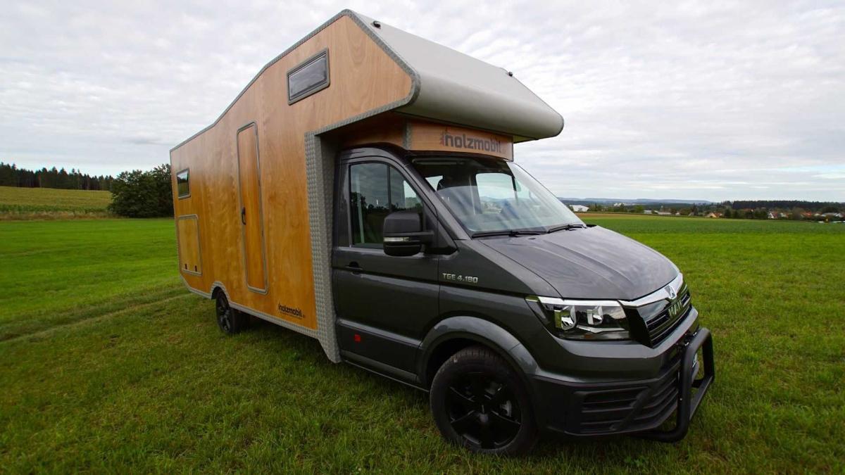 Holzmobil Motorhome или стильный автодом из дерева