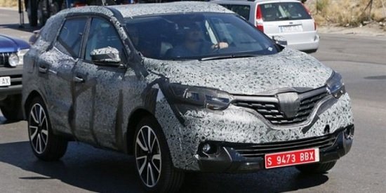 Фотошпионы запечатлели новый внедорожник Renault Koleos
