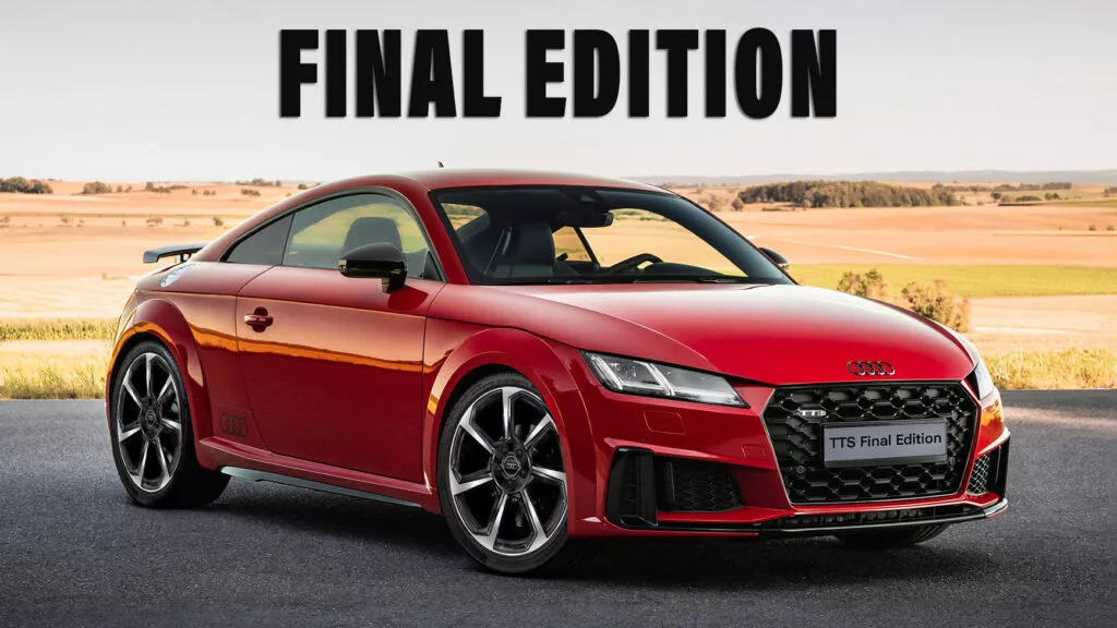 Компания Audi представила финальную версию модели Audi TT Final Edition