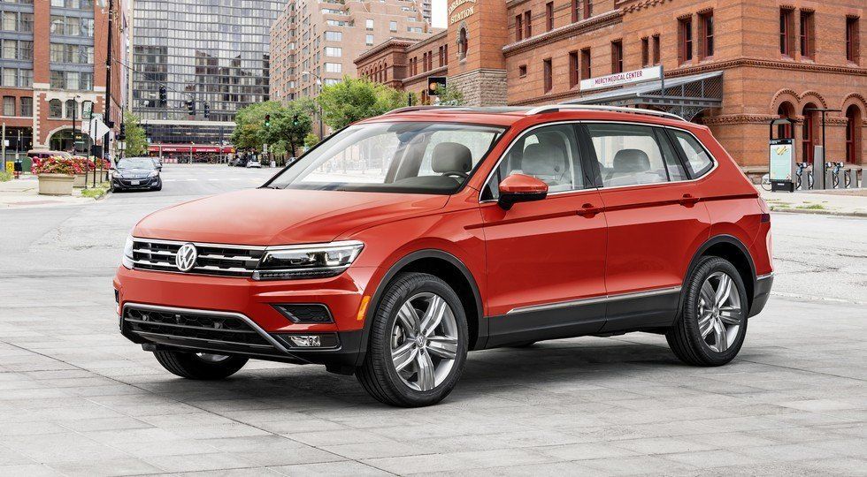 Volkswagen представил европейскую версию удлинённого Tiguan