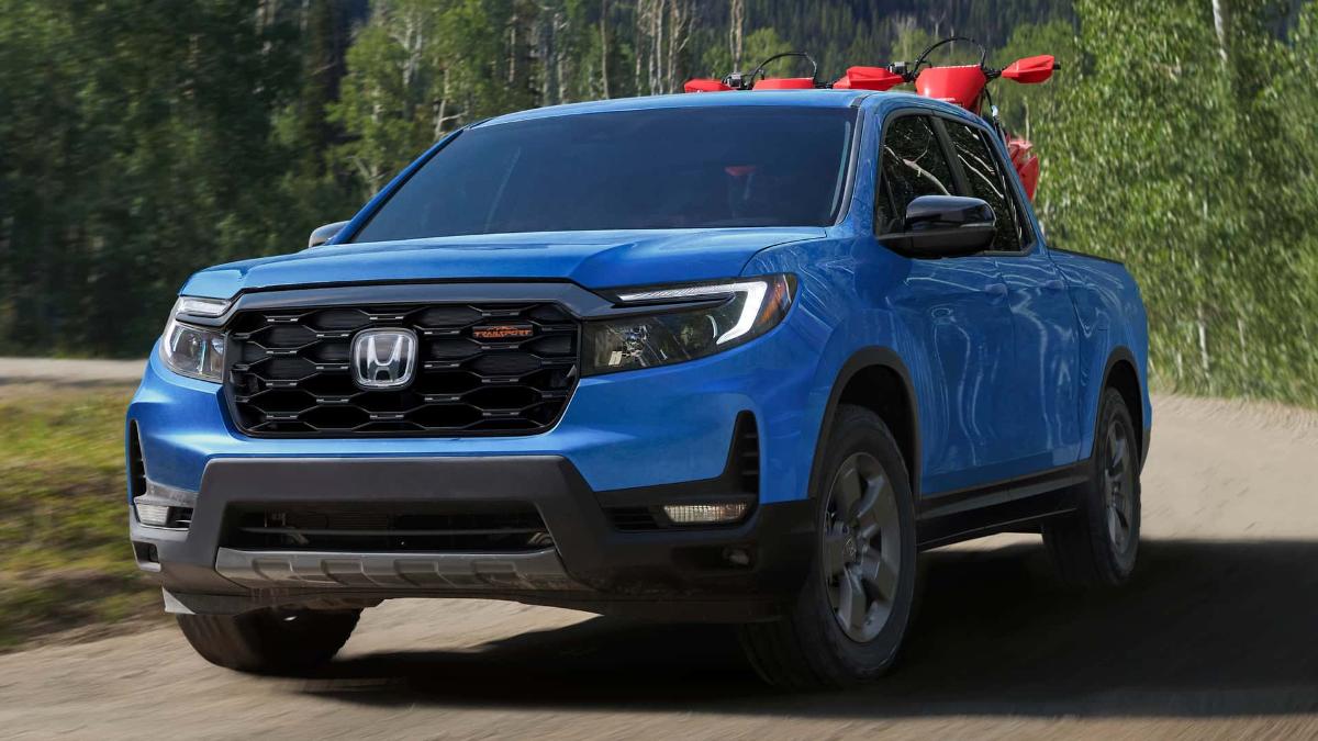 Компания Honda рассказала про обновленный пикап Honda Ridgeline 