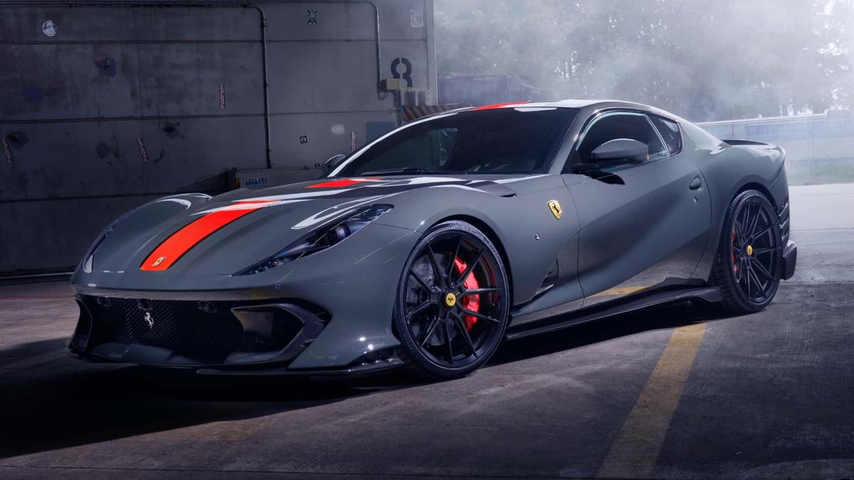 Ателье Novitec представило 854-сильную версию суперкара Ferrari 812 Competizione 