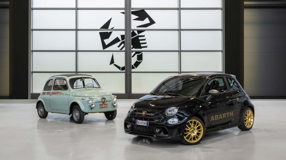 "Злющий" хэтчбек Abarth 695 получил 180 миниатюрных "лошадок" и золотые колеса