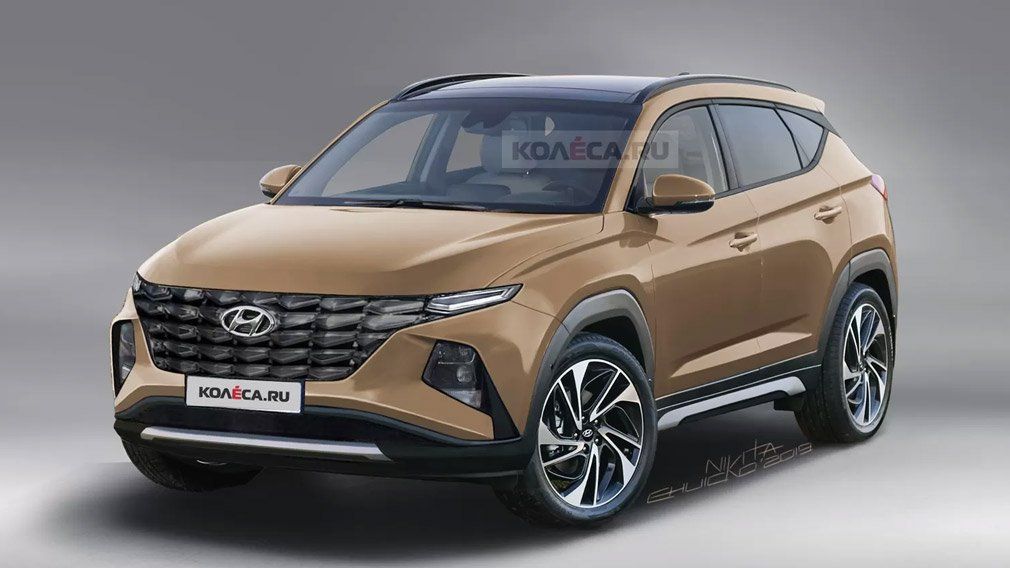 В сети появились новые изображения Hyundai Tucson следующей генерации 