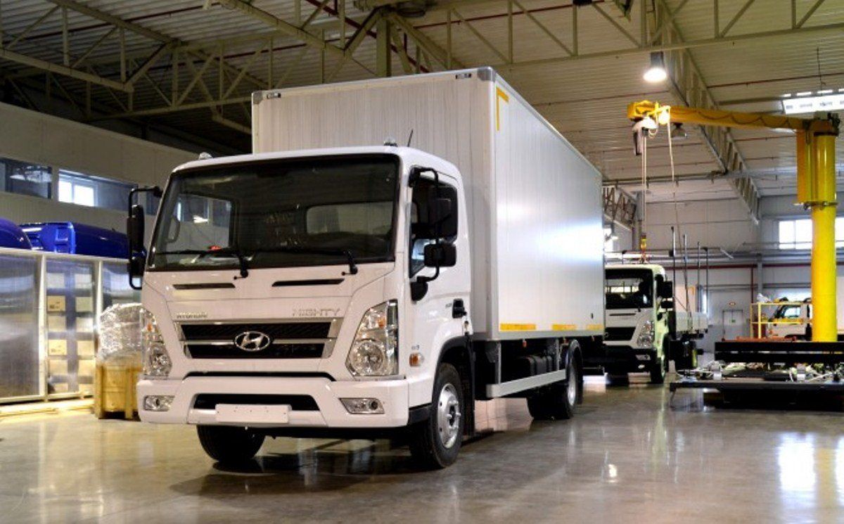 В РФ начали выпускать грузовики Hyundai Mighty по полному циклу